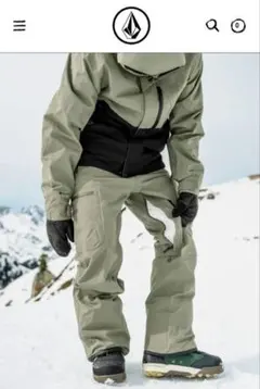 VOLCOM GORE-TEX スノボウェア(パンツのみ)Mサイズ