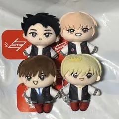 JO1 GiGO限定 ぬいぐるみマスコット4点セット　 白岩　河野　川西　金城