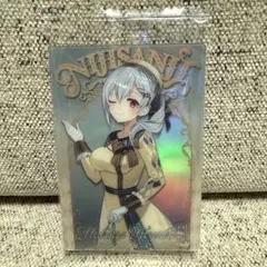 にじさんじ ウエハース メタリックプラカード 葉加瀬冬雪