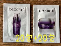 ★コスメデコルテ リポソーム アドバンスト リペアセラム+クリーム 各20包★