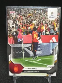 Topps Now Lamine Yamal 記念カード スペイン代表