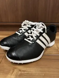 adidas ゴルフシューズ 黒 24.5cm