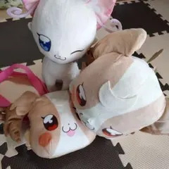 わんだふるぷりきゅあ　ニャミー　こむぎぬいぐるみ　ポーチ　バック 約30cm