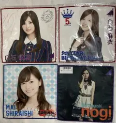 白石麻衣 個別 タオル 乃木坂46 Merry X'mas Show 2013 - メルカリ
