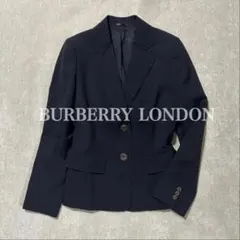バーバリーロンドン⭐︎ 高級イタリア製生地　テーラードジャケット　ブラック　M