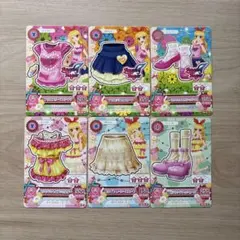アイカツカード 星宮いちごエンジェリーシュガー 6枚セット