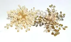 パール コサージュ ブローチ セット フォーマル 真珠 ビジュー アクセサリー