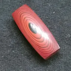 2AJ44　堆朱　帯留め