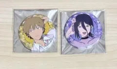 チェンソーマン　プリンスホテル　グリッター缶バッジ　　デンジ　レゼ　2点セット