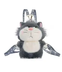 【新品タグ付】コストコ マリー ルシファー ぬいぐるみ リュック 2way 新品タグ付】コストコ Disney ルシファー ぬいぐるみ リュック 2way