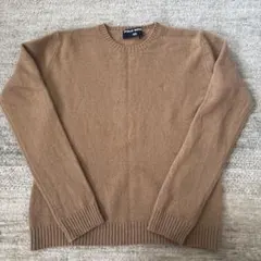 Polo sport ラルフローレン　ベージュ 長袖セーター　L インパクト21