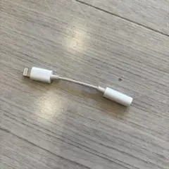 Lightning to 3.5mmオーディオジャックアダプター