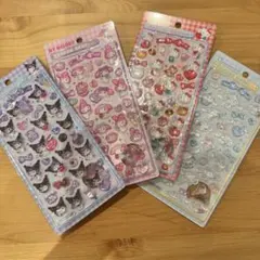 正規品 サンリオ ボンボンドロップシール　第二弾 4種セット