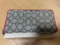 COACH シグネチャー ラウンドファスナー 長財布のサムネイル