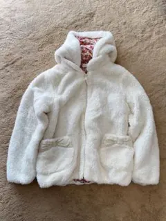 KP ニットプランナーアウター　ボアブルゾン　140