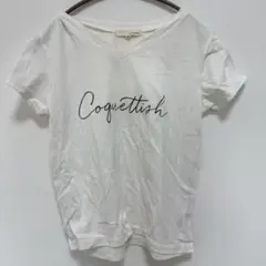 pink adobe 【M】VネックTシャツ ホワイト 白 ロゴのサムネイル