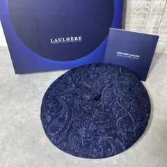 LAULHÈRE×JOHNBULLデニム ペイズリー柄 ベレー帽M春夏 綿青