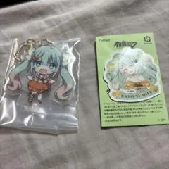 フリューくじ　初音ミク F賞 初音ミク　ダイカットステッカー