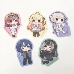 ReGLOSS（リグロス）ダイカットステッカー　5枚セット　ホロライブ