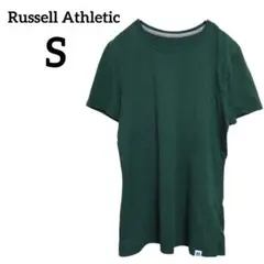 Russell Athletic 【S】 半袖Tシャツ ダークグリーン 無地のサムネイル