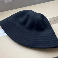 な*べ様 UNIQLO 黒 バケットハット