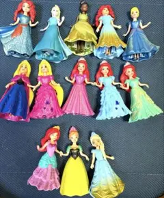 マテル　ディズニー プリンセス マジッククリップ 13個セット