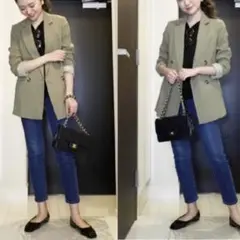 H&M｜ダブルブレストジャケット