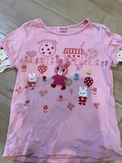 ホットビスケッツ 長袖カットソー 110cm