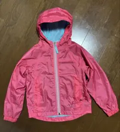 L.L.Bean キッズ ナイロンジャケット ピンク 6X-7 120サイズのサムネイル