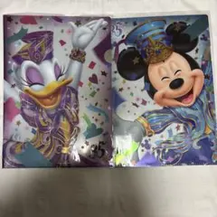 ディズニー クリアファイル 35周年 ミッキー&デイジーセット