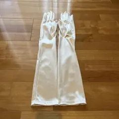【50㎝】サテンロングウェディンググローブ