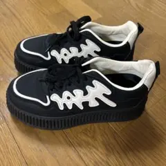 レディース厚底靴23〜23.5㎝　ブラック