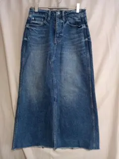 (6134)　Healthy denim　デニムスカート　ロングスカート