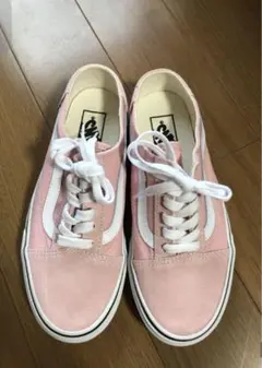 新品　23.5㎝　バンズ　スニーカー　ピンク　レディース　キッズ