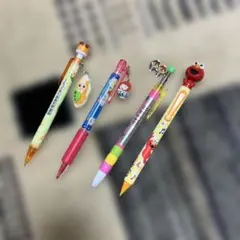 キャラクター付きシャーペンセット