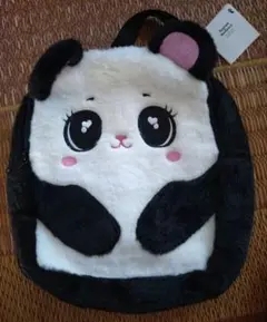 新品☆タグ付☆フライングタイガー☆パンダデザイン フワフワリュック