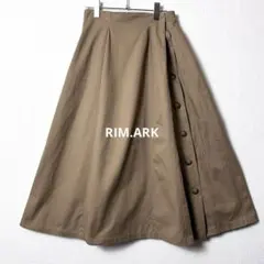 RIM.ARK リムアーク MANY WAY チノスカート サイズ38 キャメルのサムネイル