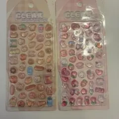 クリアぷくぷくキャンディシール ボンボンドロップシール 風 ほかほかボンボン