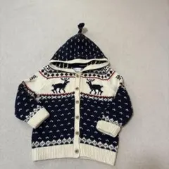 ラルフローレン　パーカー　カーディガン　24M 90