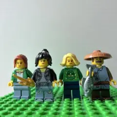 LEGO ミニフィグ 4体セット ニンジャゴー　ニンジャゴーシティー