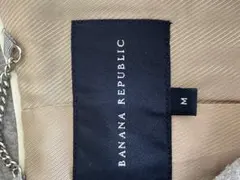 BANANA REPUBLIC グレー ダブルブレストピーコート Mのサムネイル