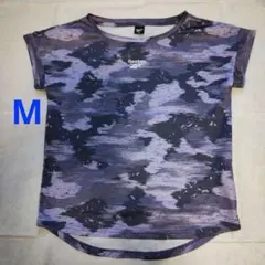 Reebok グラデーション半袖Tシャツ Mサイズ パープル