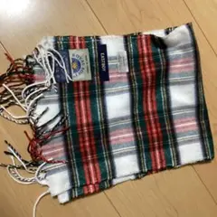east boy チェック柄マフラー