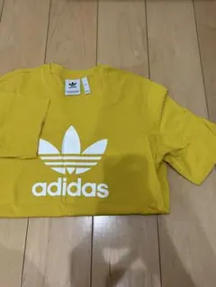 adidas イエロー Tシャツ