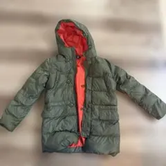 UNIQLO ダウンコート 140cm オリーブグリーン