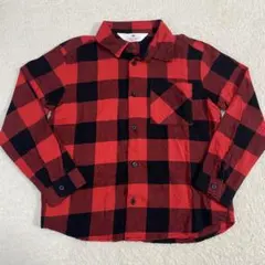 H&M チェックシャツ