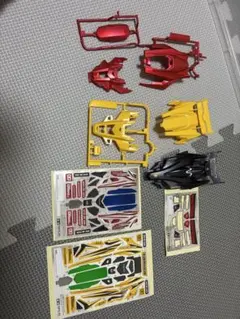 ミニ四駆】ブーメランjr. レッドメッキボディ - メルカリ