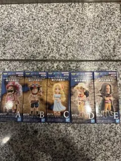 ワンピース ワールドコレクタブルフィギュア 親子の血筋Ⅱ 全5種セット