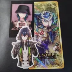 あくねこ バスティン カード、ステッカー