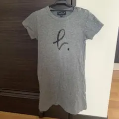 agnès b. グレー 半袖ワンピース 8 ans